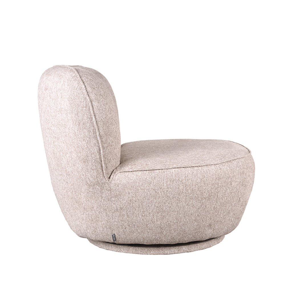 LABEL51 Fauteuil Bunny - Taupe - Boucle