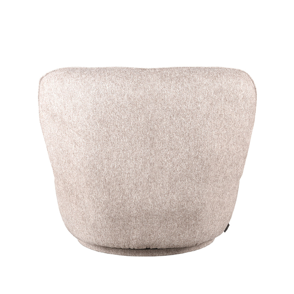 LABEL51 Fauteuil Bunny - Taupe - Boucle