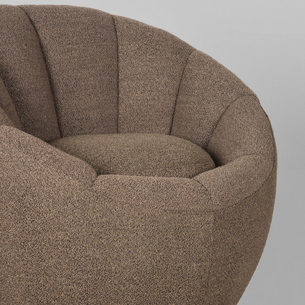 LABEL51 Fauteuil Crown - Bruin - Boucle