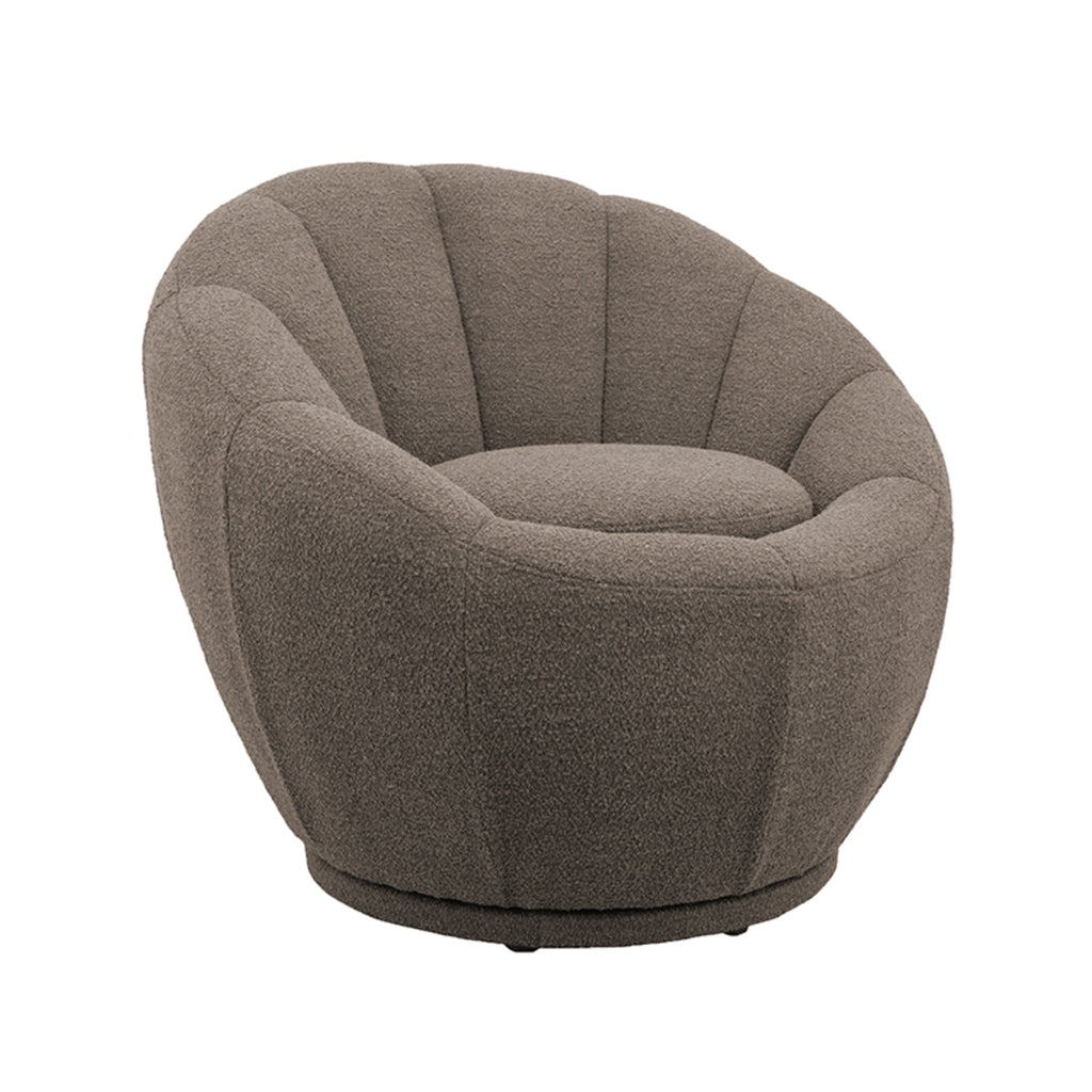 LABEL51 Fauteuil Crown - Bruin - Boucle