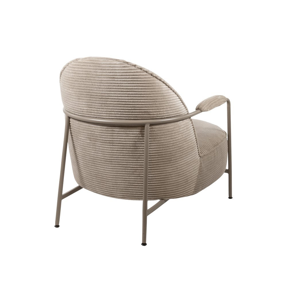 Fauteuil Elton – Sand Frame – Rib – Sand – afbeelding 3