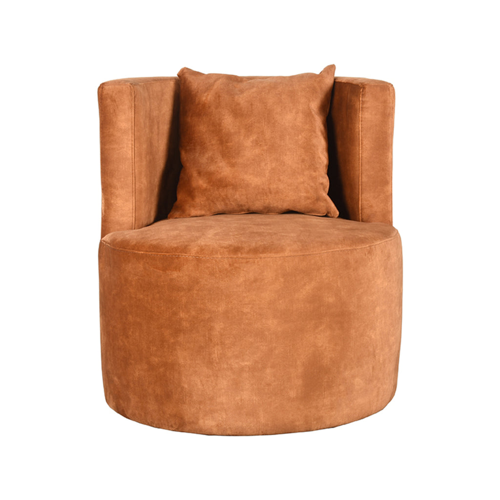 LABEL51 Fauteuil Evy - Oker - Velours