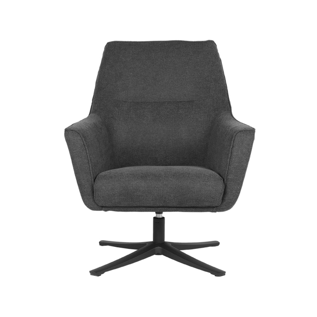 LABEL51 Fauteuil Tod - Antraciet - Synthetisch