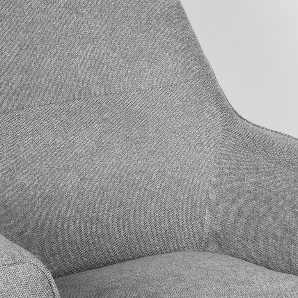 LABEL51 Fauteuil Tod - Zinc - Synthetisch