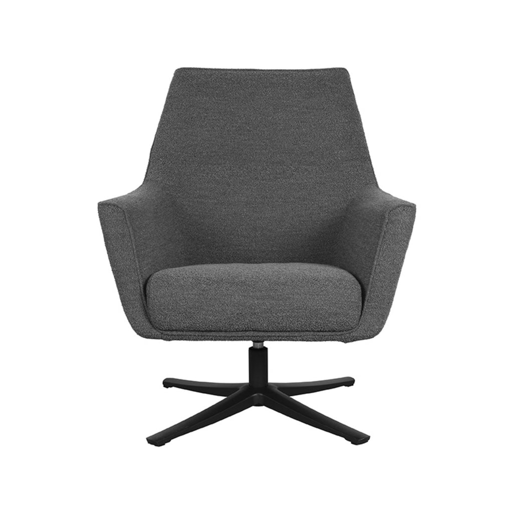 LABEL51 Fauteuil Tod - Grijs - Boucle