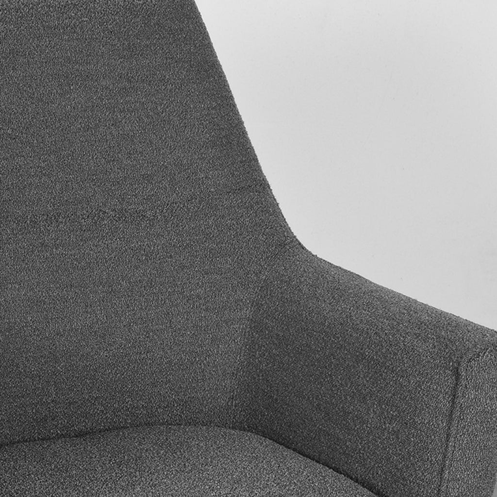 LABEL51 Fauteuil Tod - Grijs - Boucle