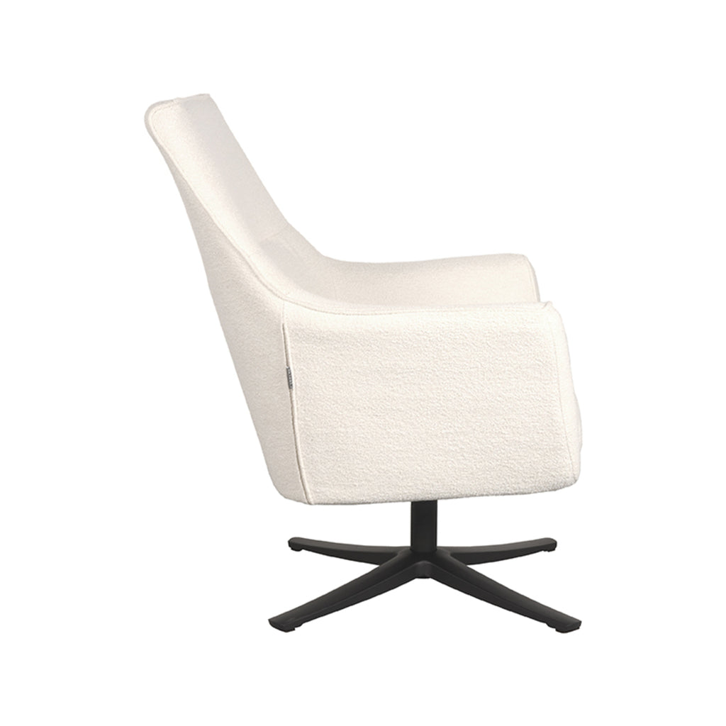 LABEL51 Fauteuil Tod - Ivory - Boucle