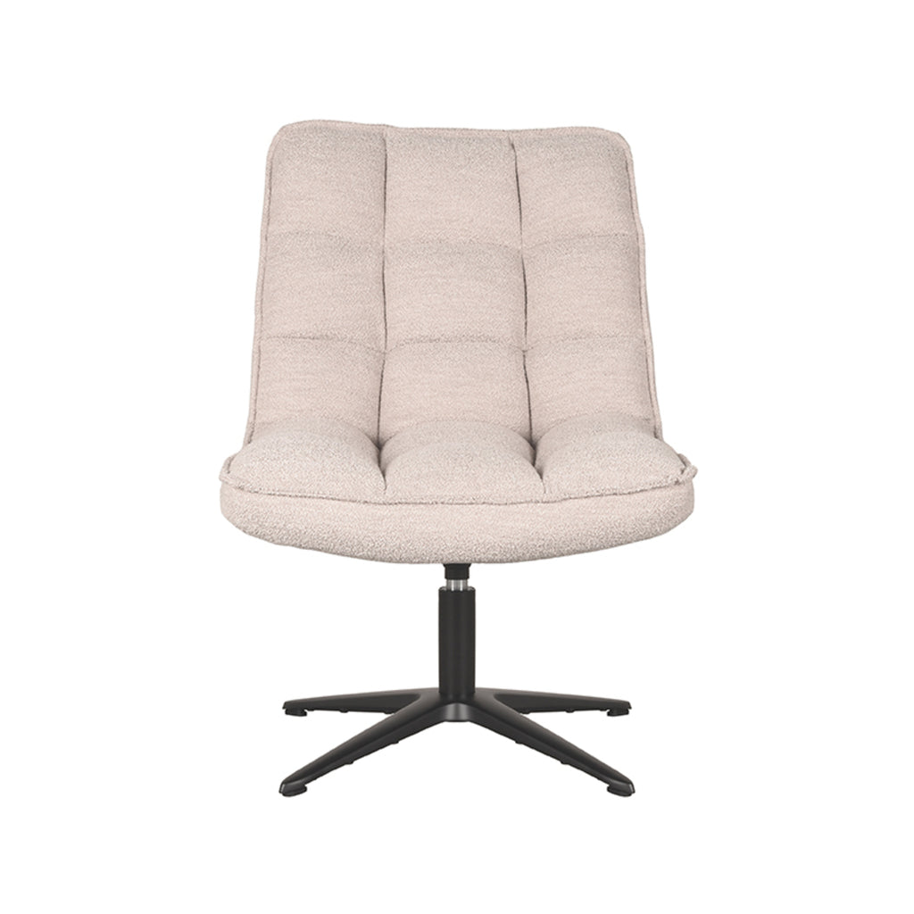 LABEL51 Fauteuil Vince - Naturel - Boucle