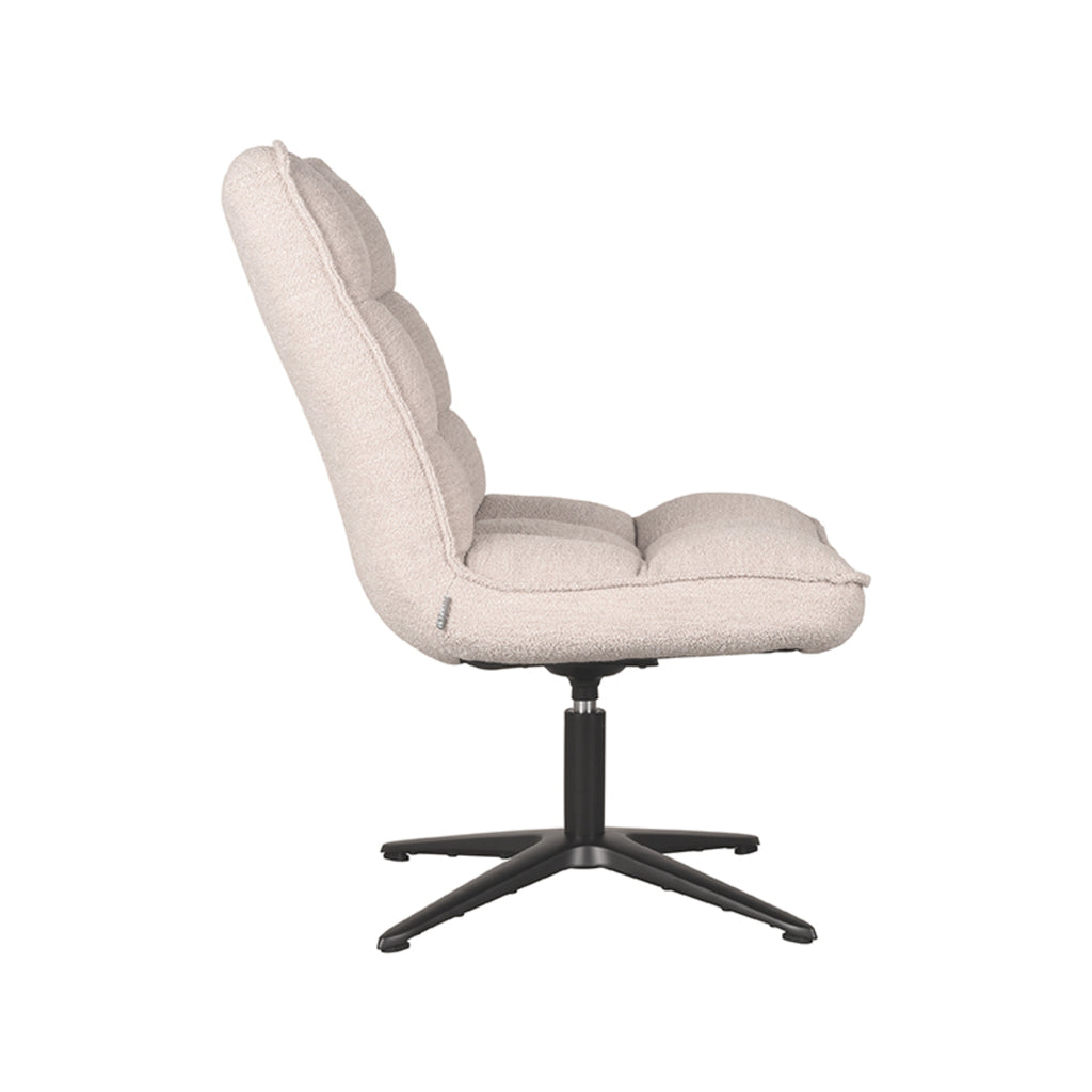 LABEL51 Fauteuil Vince - Naturel - Boucle