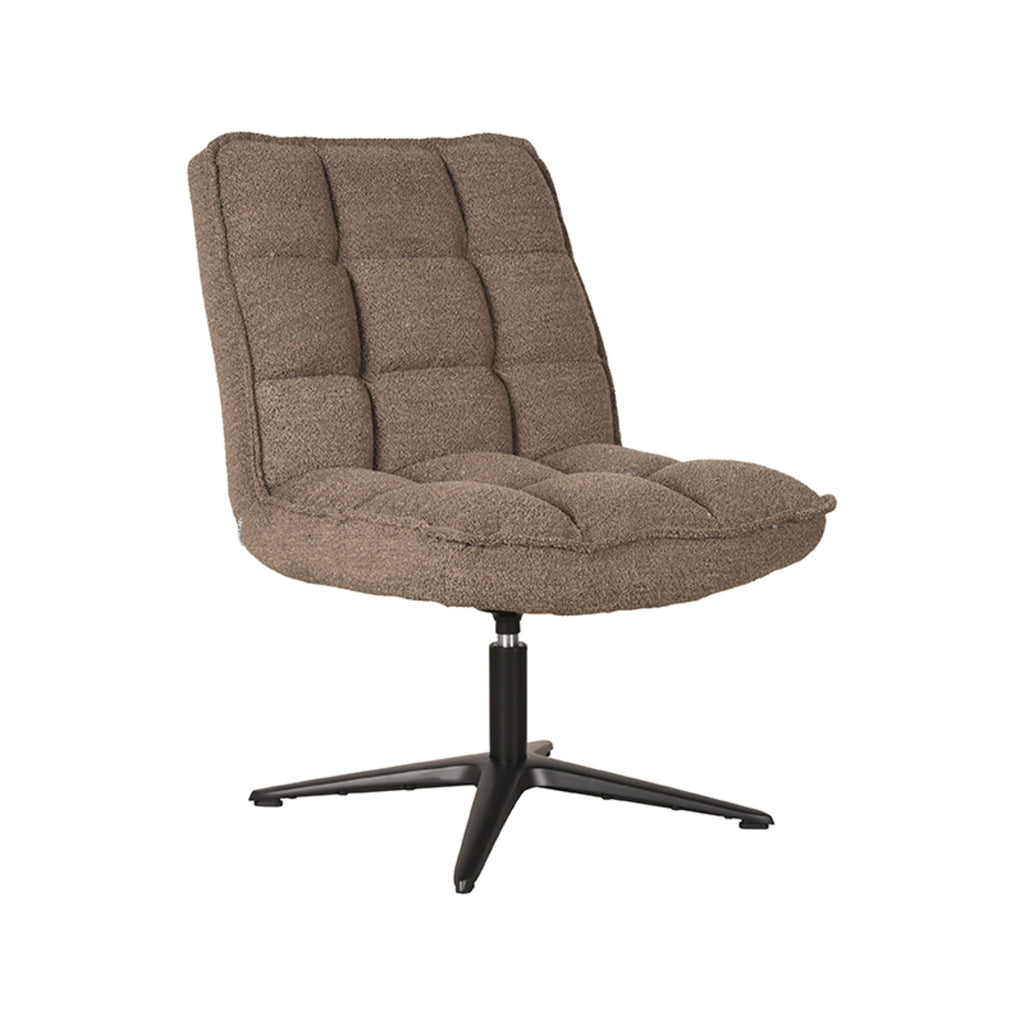 LABEL51 Fauteuil Vince - Bruin - Boucle