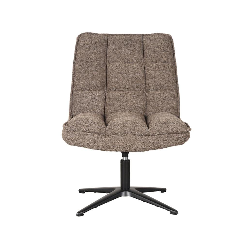 LABEL51 Fauteuil Vince - Bruin - Boucle