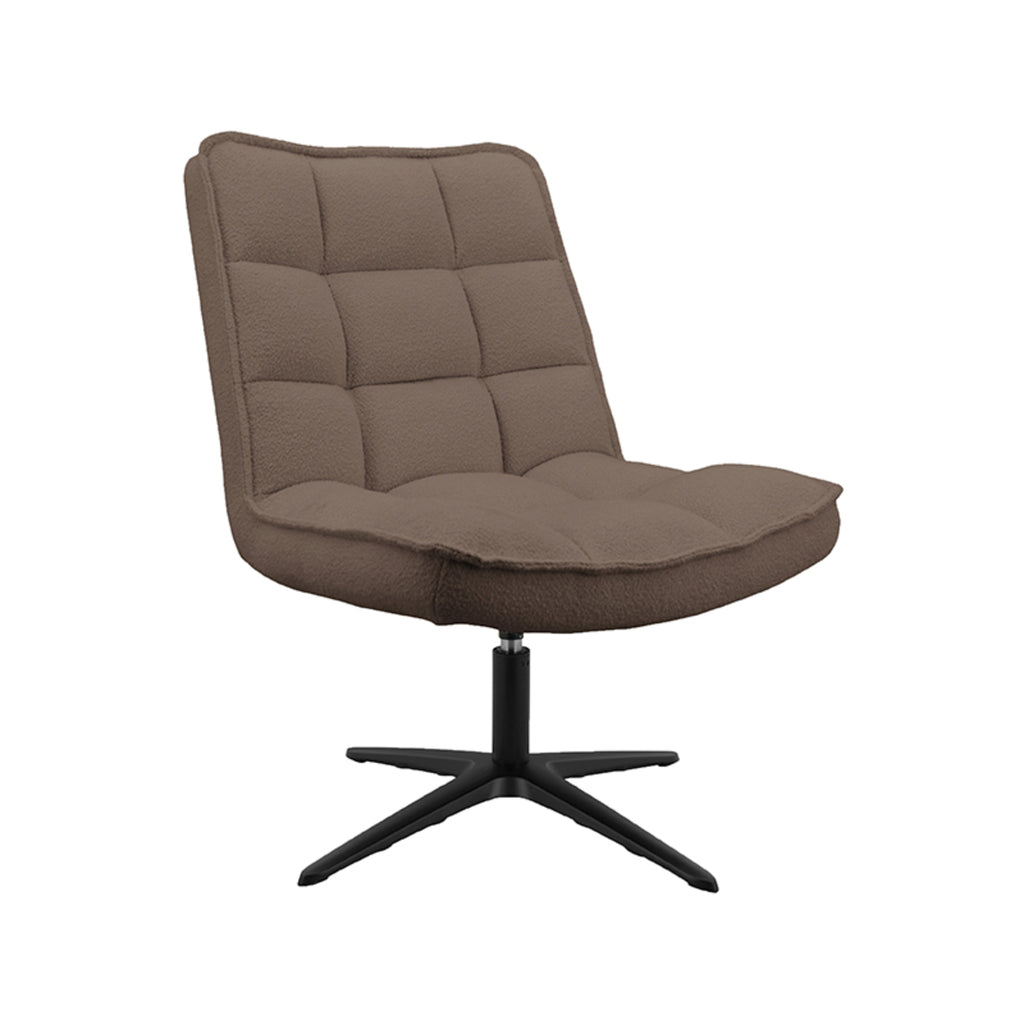 LABEL51 Fauteuil Vince - Bruin - Boucle