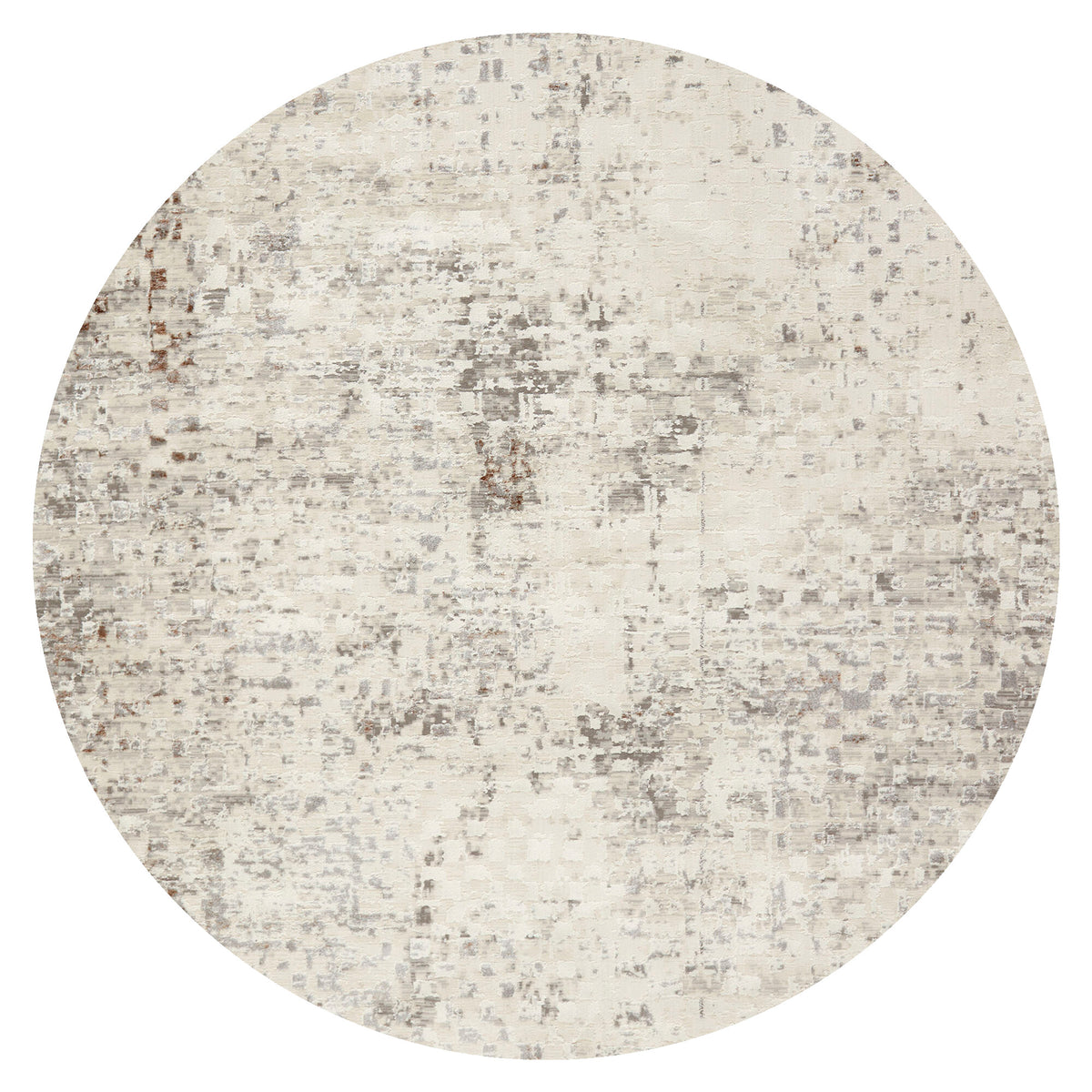 Vloerkleed Ghazi Beige - Rond