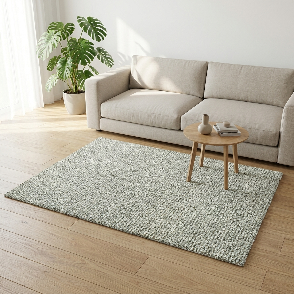 Vloerkleed Spectrum Mintgroen sfeerfoto