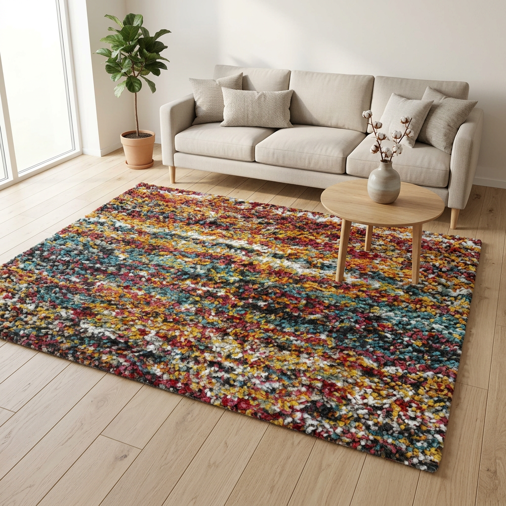 Vloerkleed Manchester Multicolor sfeerfoto