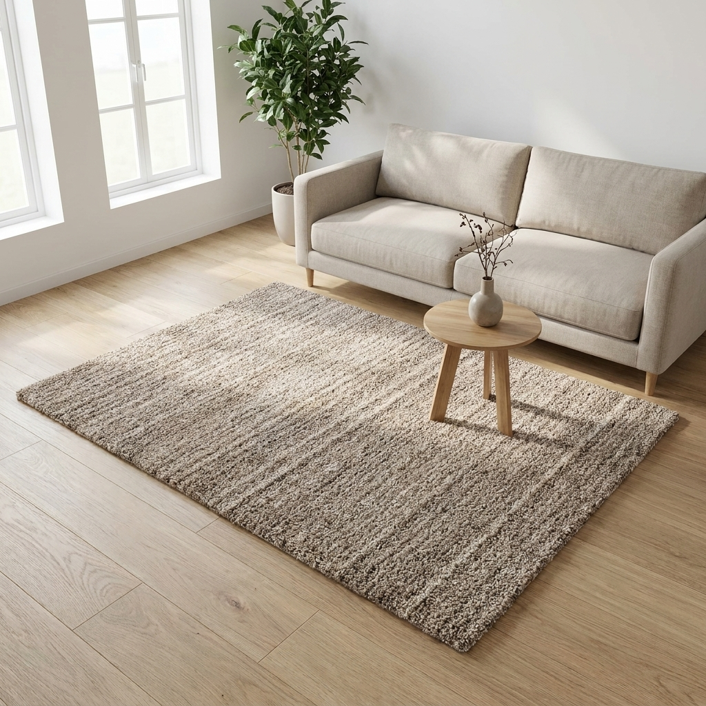 Vloerkleed Manchester Taupe sfeerfoto