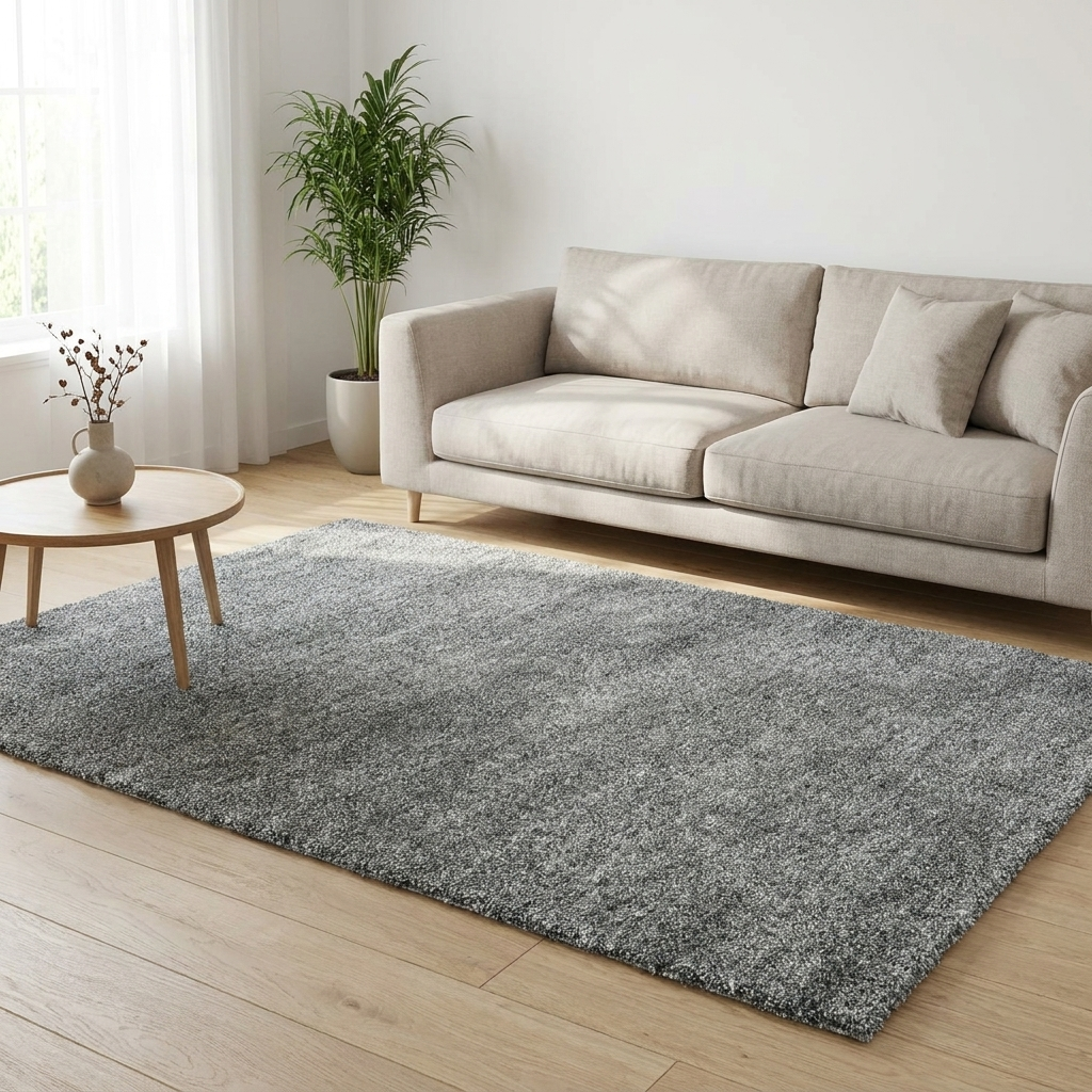 Vloerkleed Myla Grijsblauw sfeerfoto