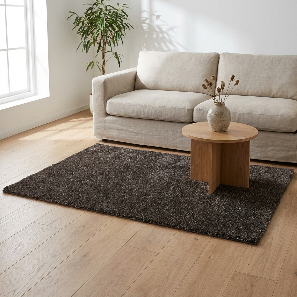 Vloerkleed Hoboken Bruin sfeerfoto