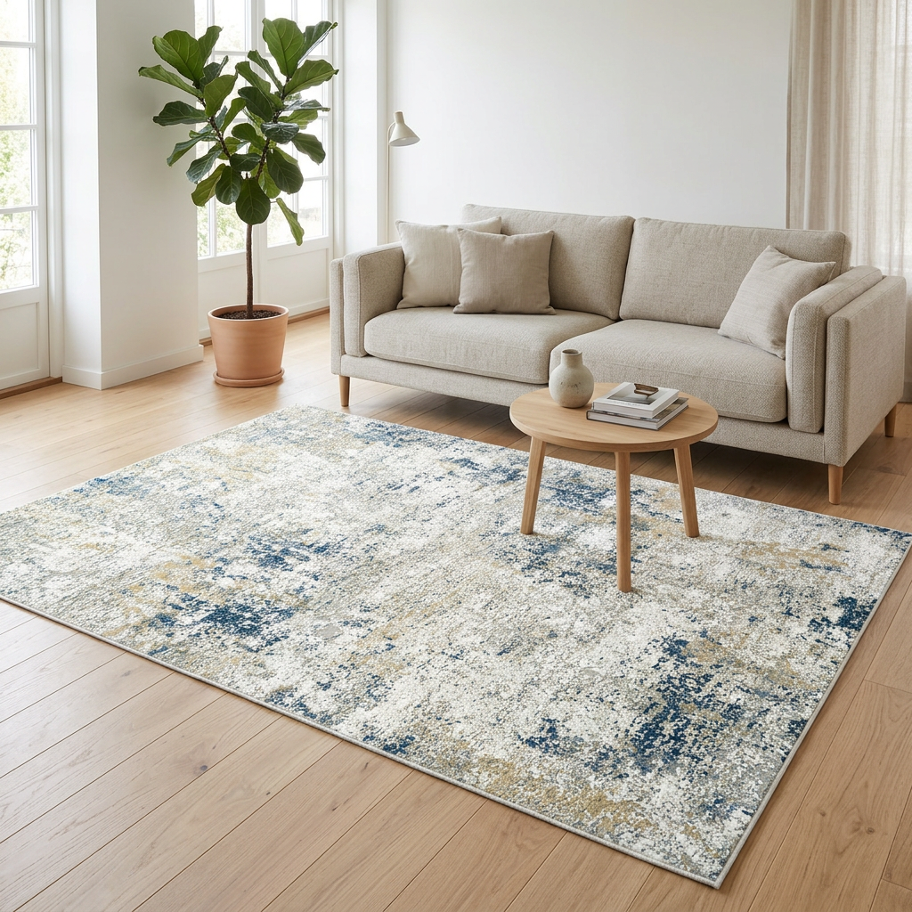 Vloerkleed Colorado Naturel Multicolor sfeerfoto