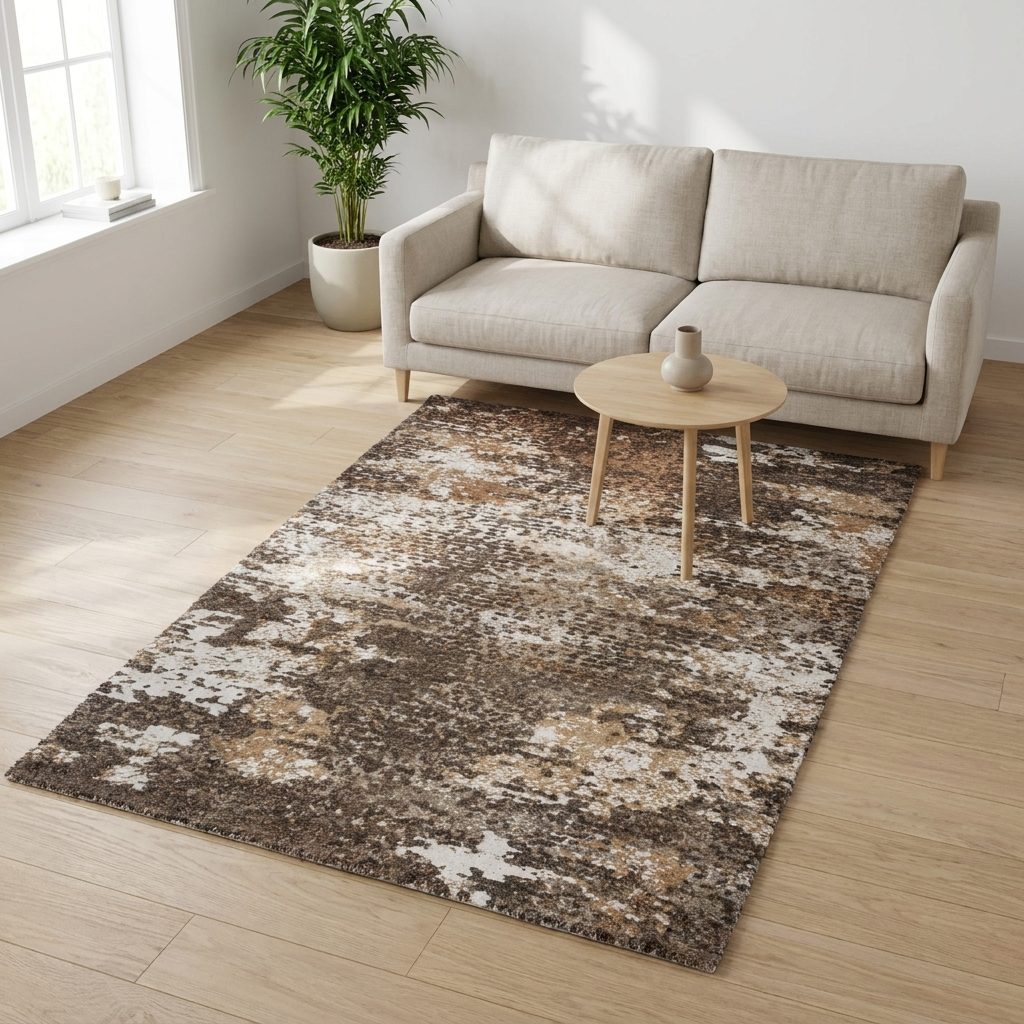 Vloerkleed Lockwood Bruin sfeerfoto