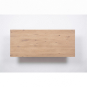 Tafelblad Sjoerd eiken Natural vierkant verjongd 70 x 70 cm - MaxLiving tafelblad
