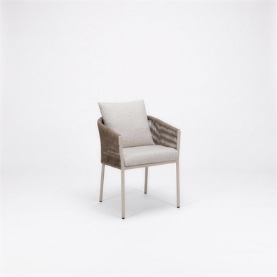 Tuinstoel Tjebbe Color Creme Quick Dry / Olefin Aluminum Frame Powder Coated