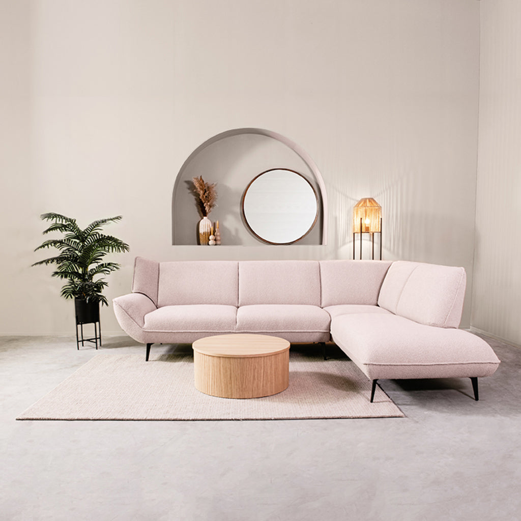 Hoekbank Pesaro Rechts 274x85-203x82 cm