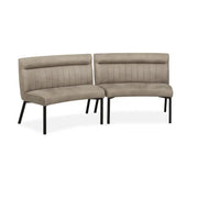 Eetkamerbank Nova (130 cm) - Voor ovaal of ronde tafels
