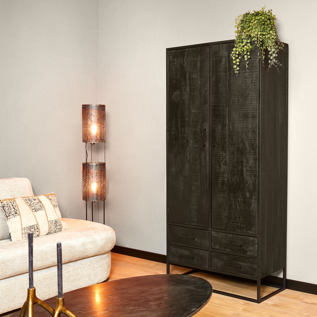 Kabinet I  Denver Black I 90 cm