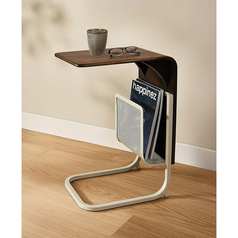 Laptoptafel Saba met metalen tijdschriftenhouder – afbeelding 2