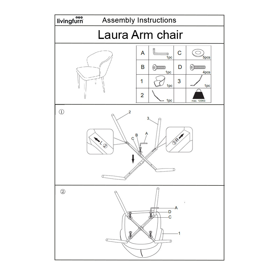 Laura Boucle Antraciet