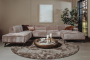 U bank Leeds - Taupe Touch 04 - Chaise R + 2,5 + Ottomaan L - Tower Living