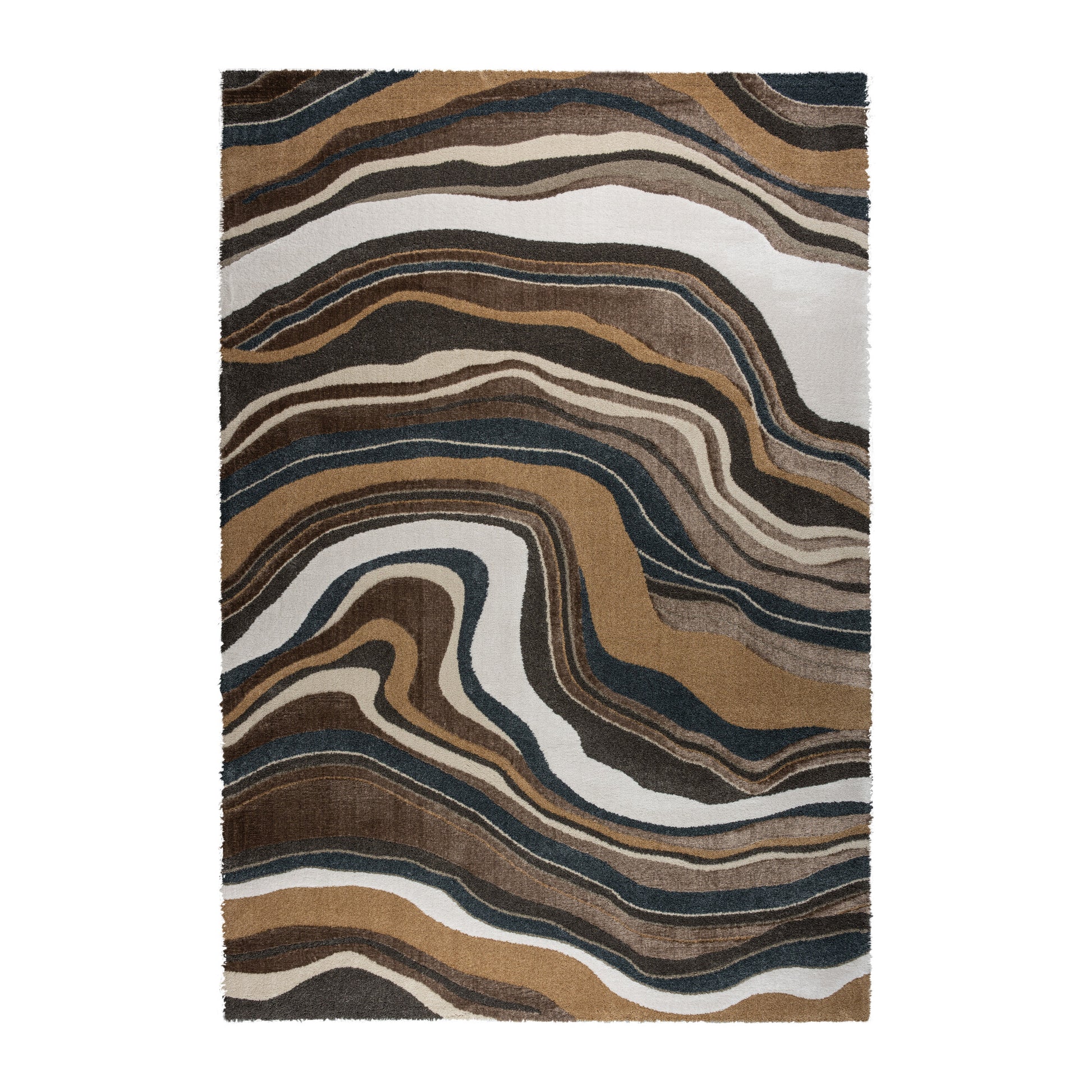 Vloerkleed Livingston Cognac Multicolor - Rechthoek