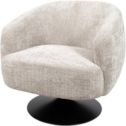 Draaifauteuil Trapenda Taupe/Sand/Bruin