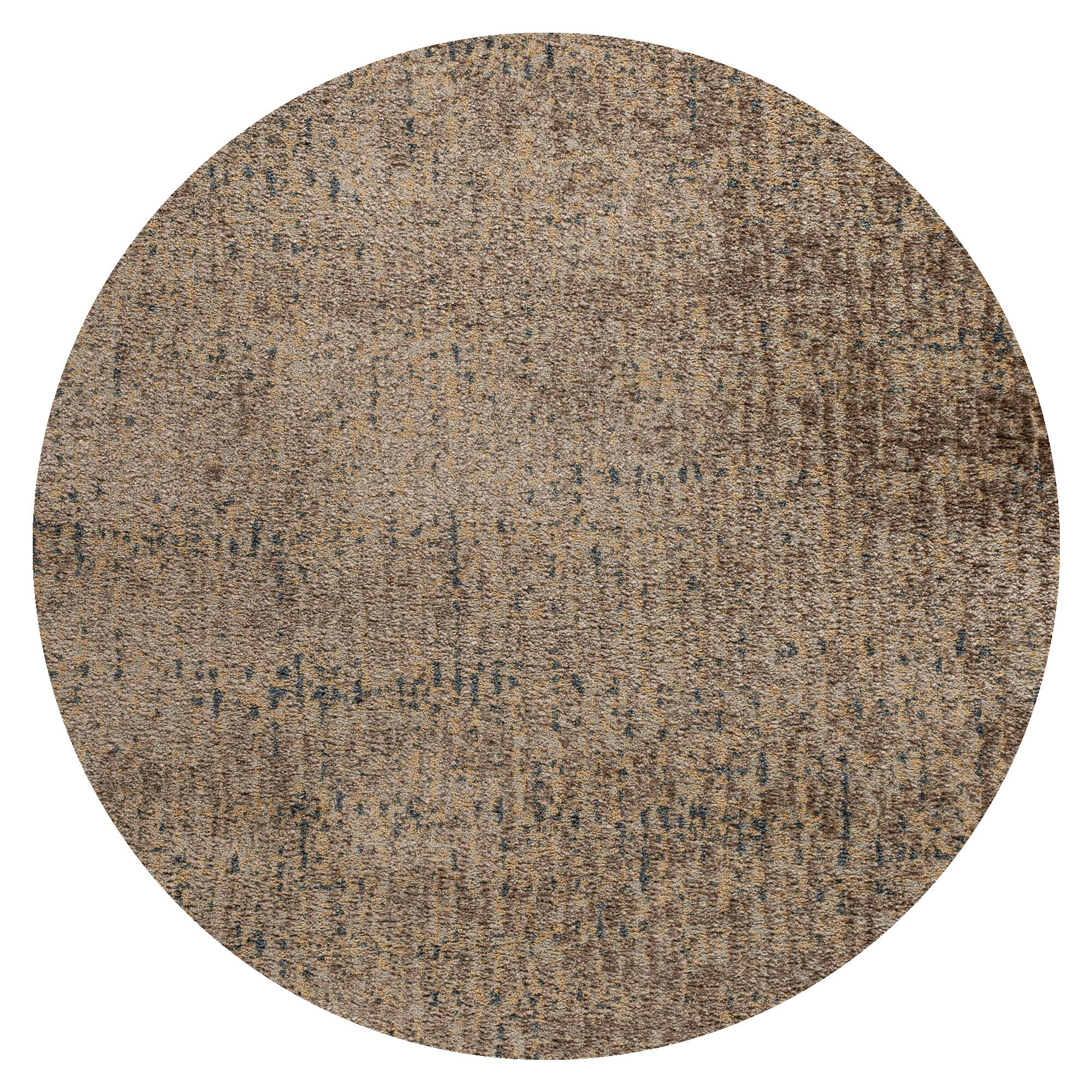 Vloerkleed Loxley Bruin - rond
