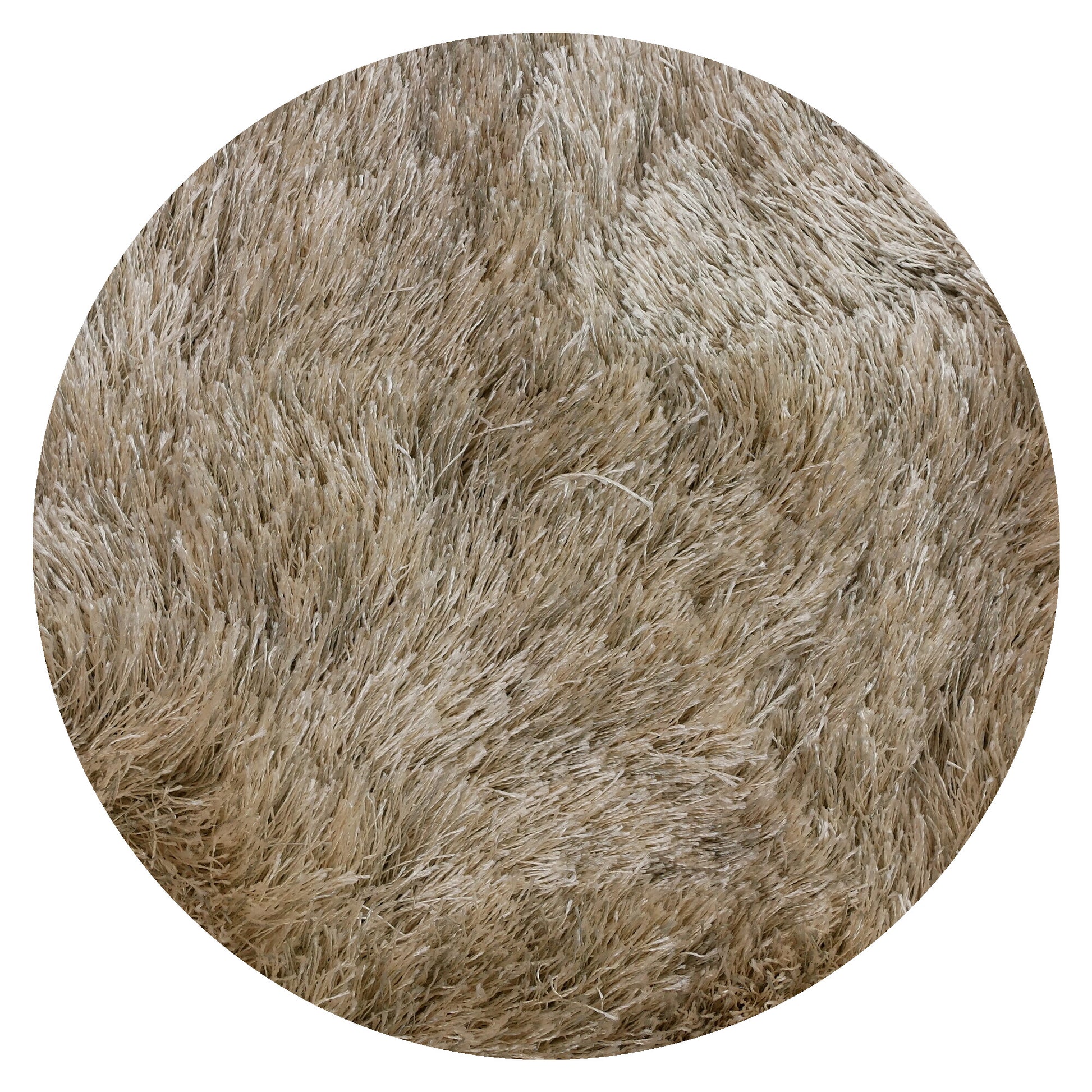 Vloerkleed Luna Zand - rond
