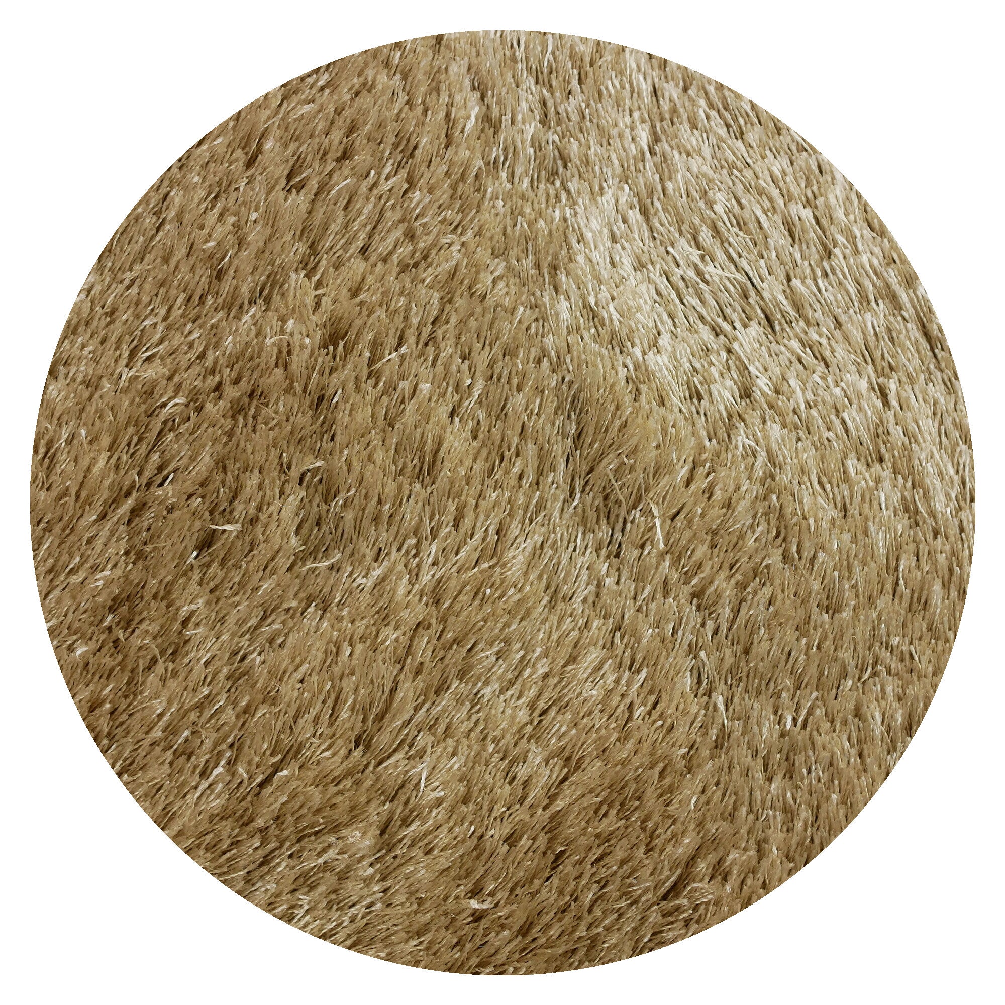 Vloerkleed Luna Oker - rond
