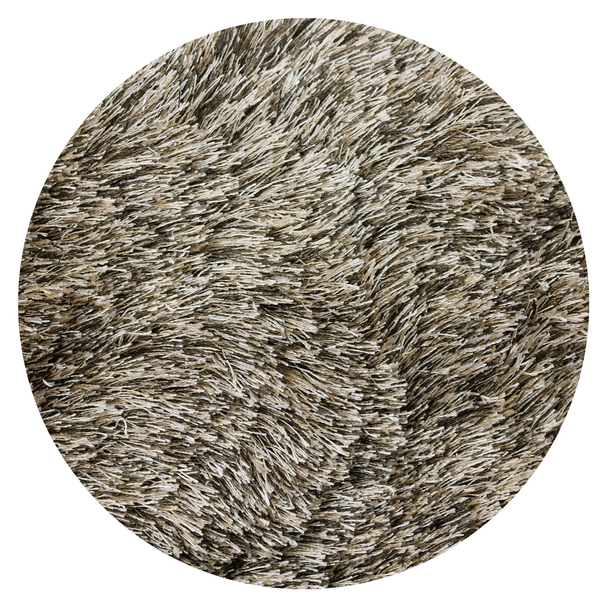 Vloerkleed Luna Taupe - rond
