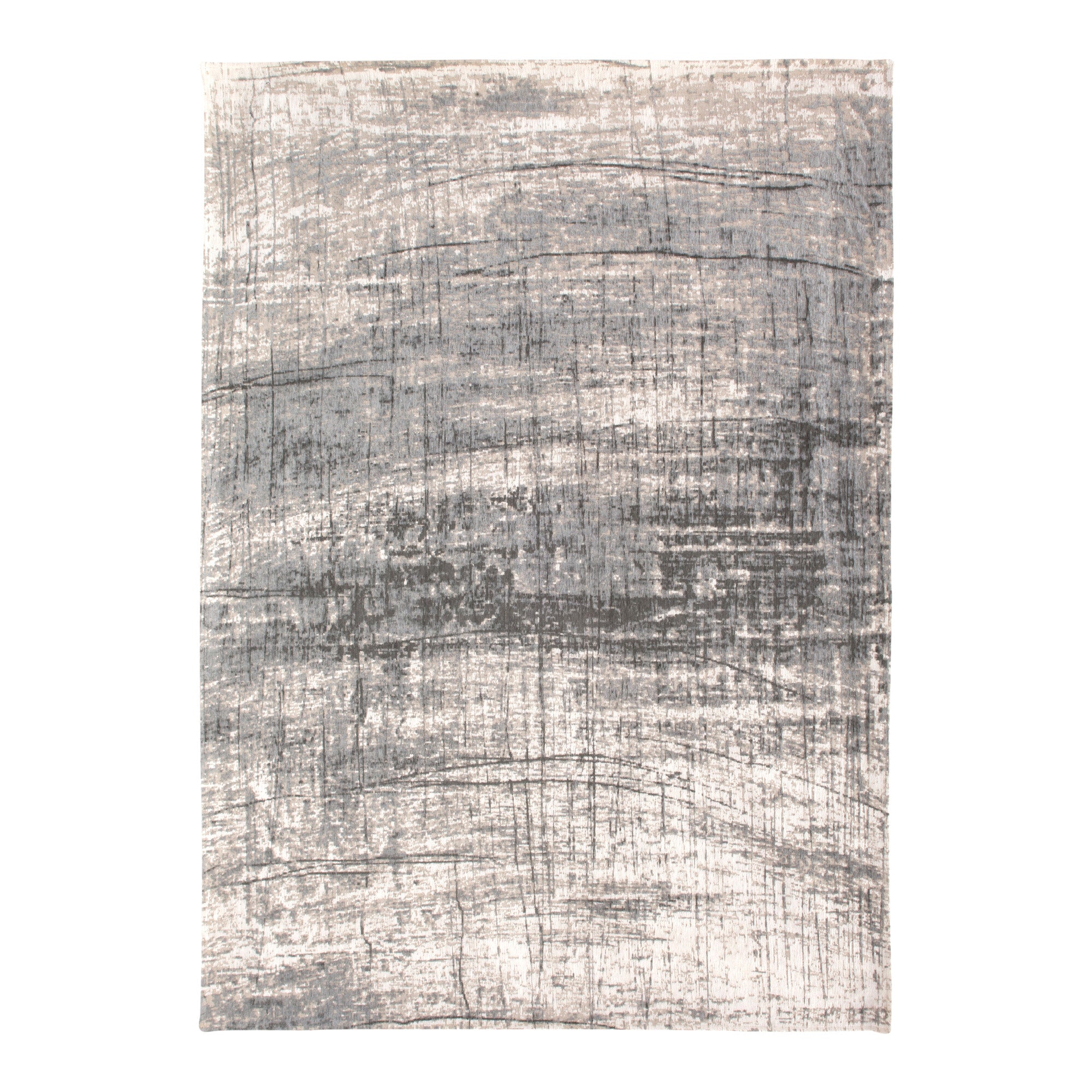 Vloerkleed Mad Men Griff Jersey Stone - Rechthoek