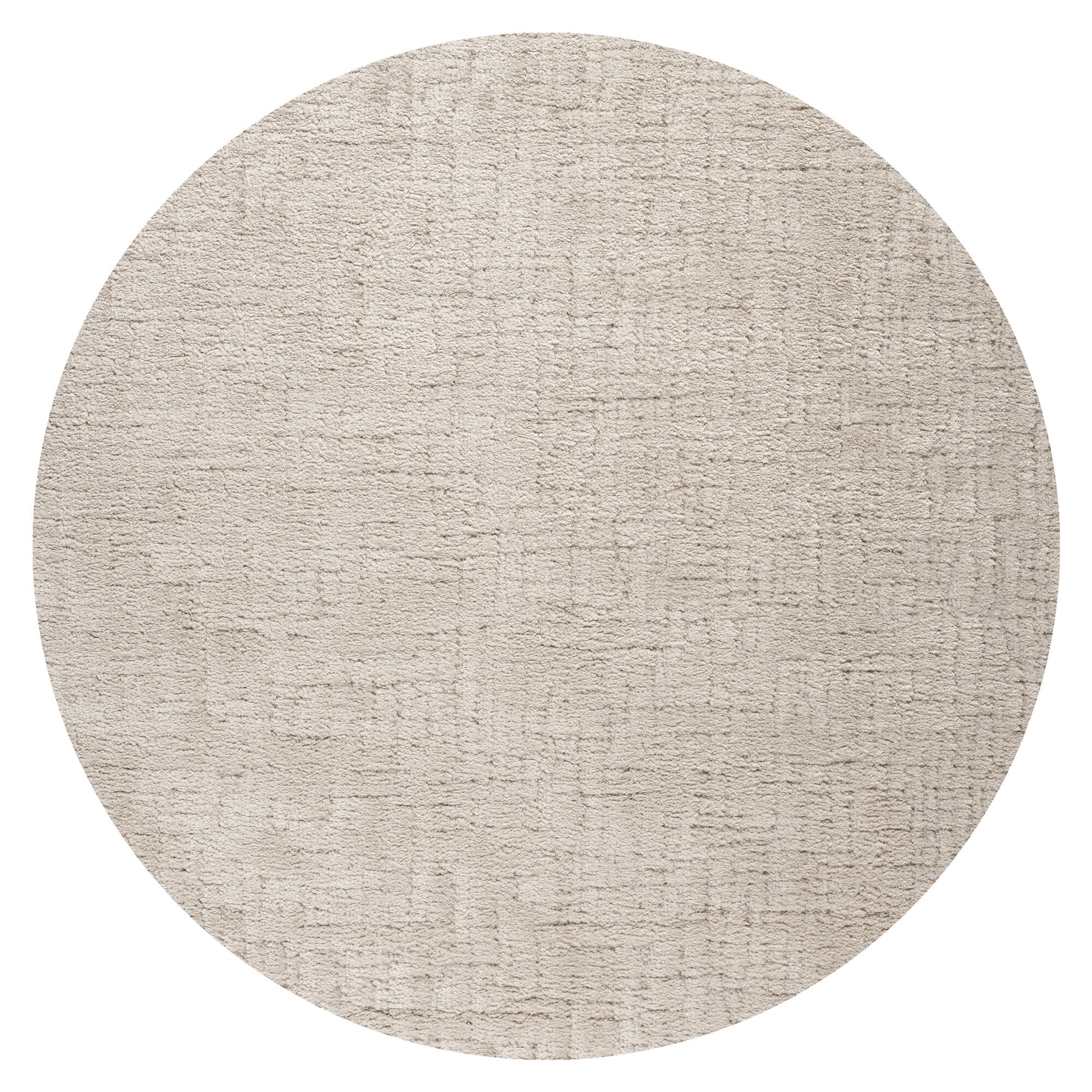 Vloerkleed Malaga Crème - rond