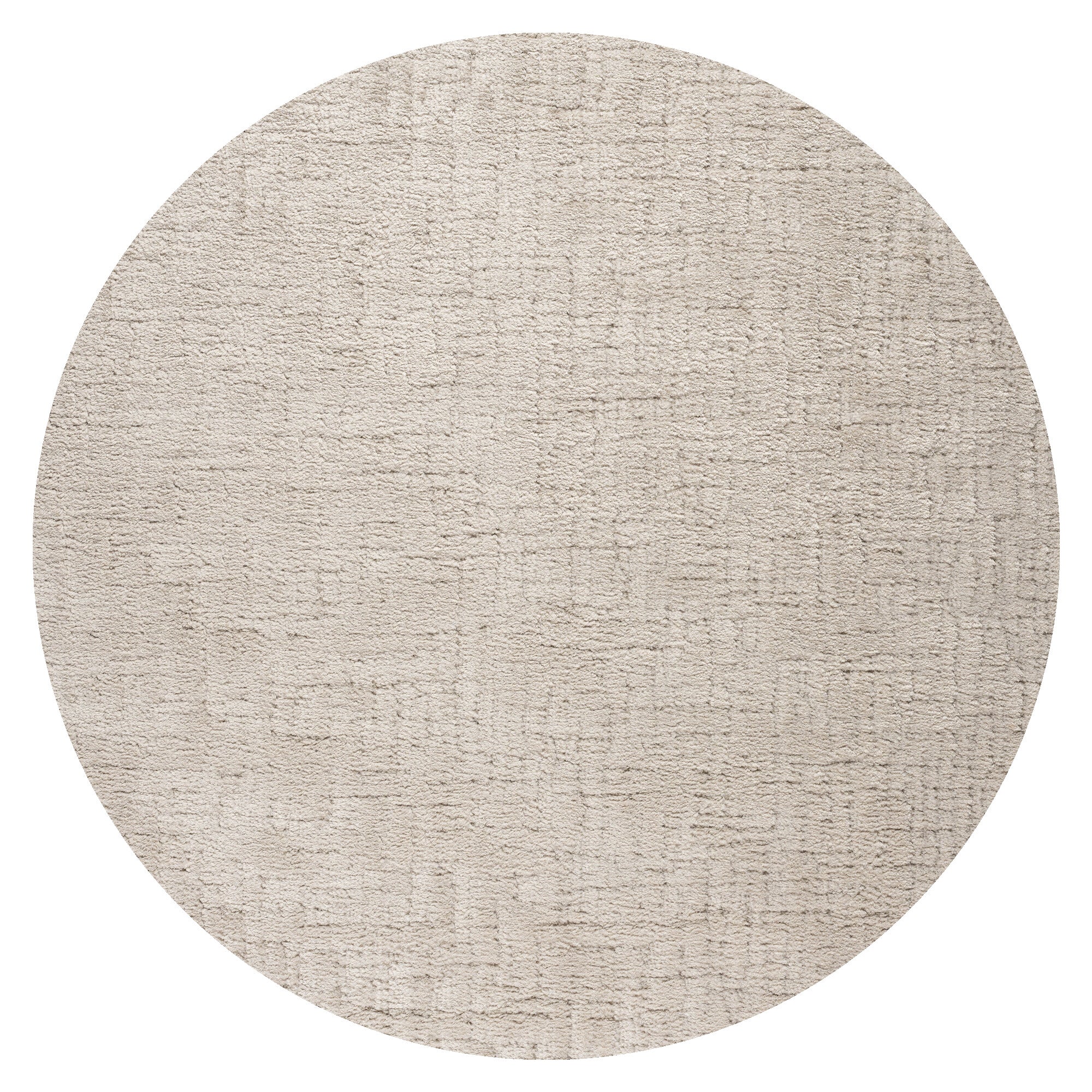 Vloerkleed Malaga Crème - rond
