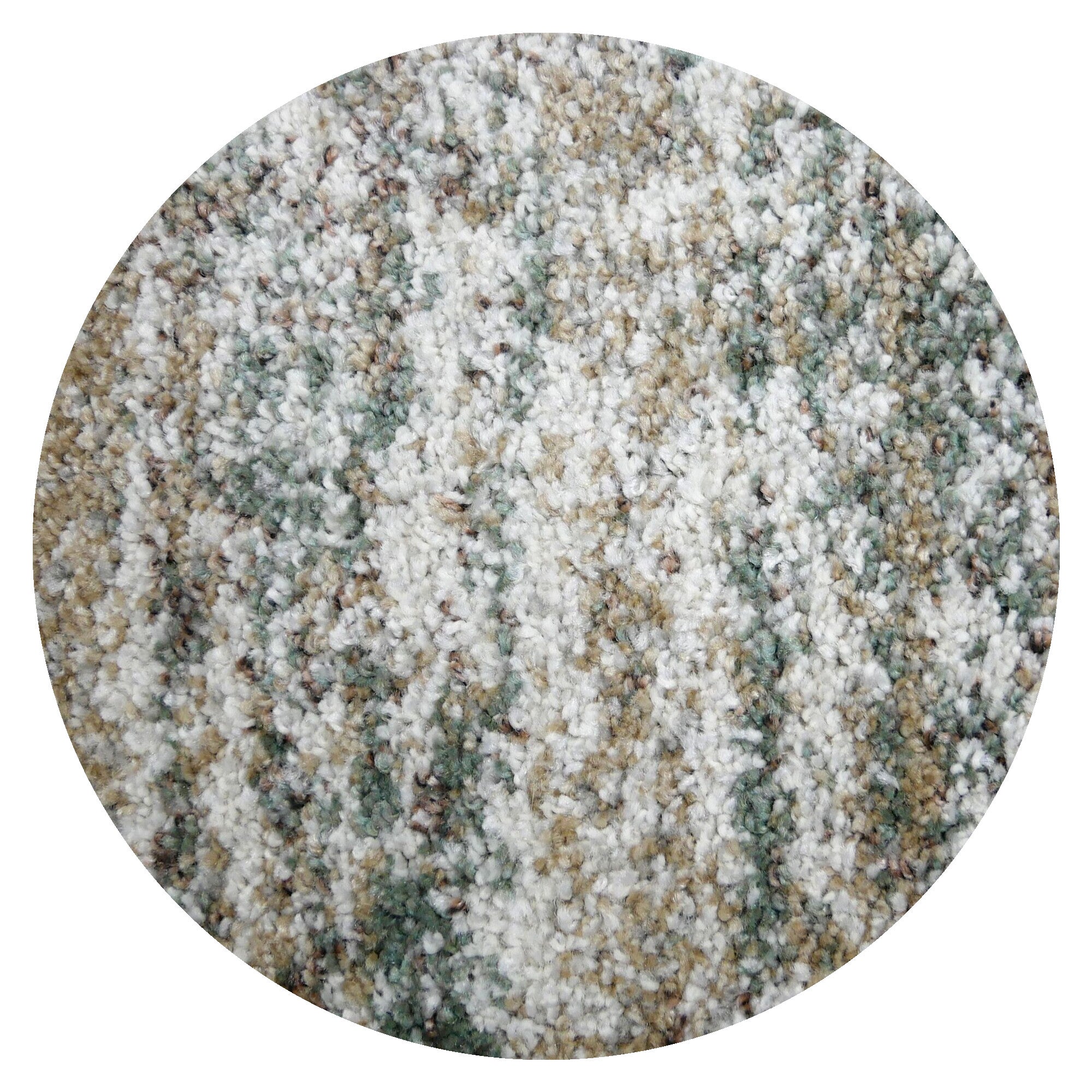 Vloerkleed Malta Groen Multicolor - rond