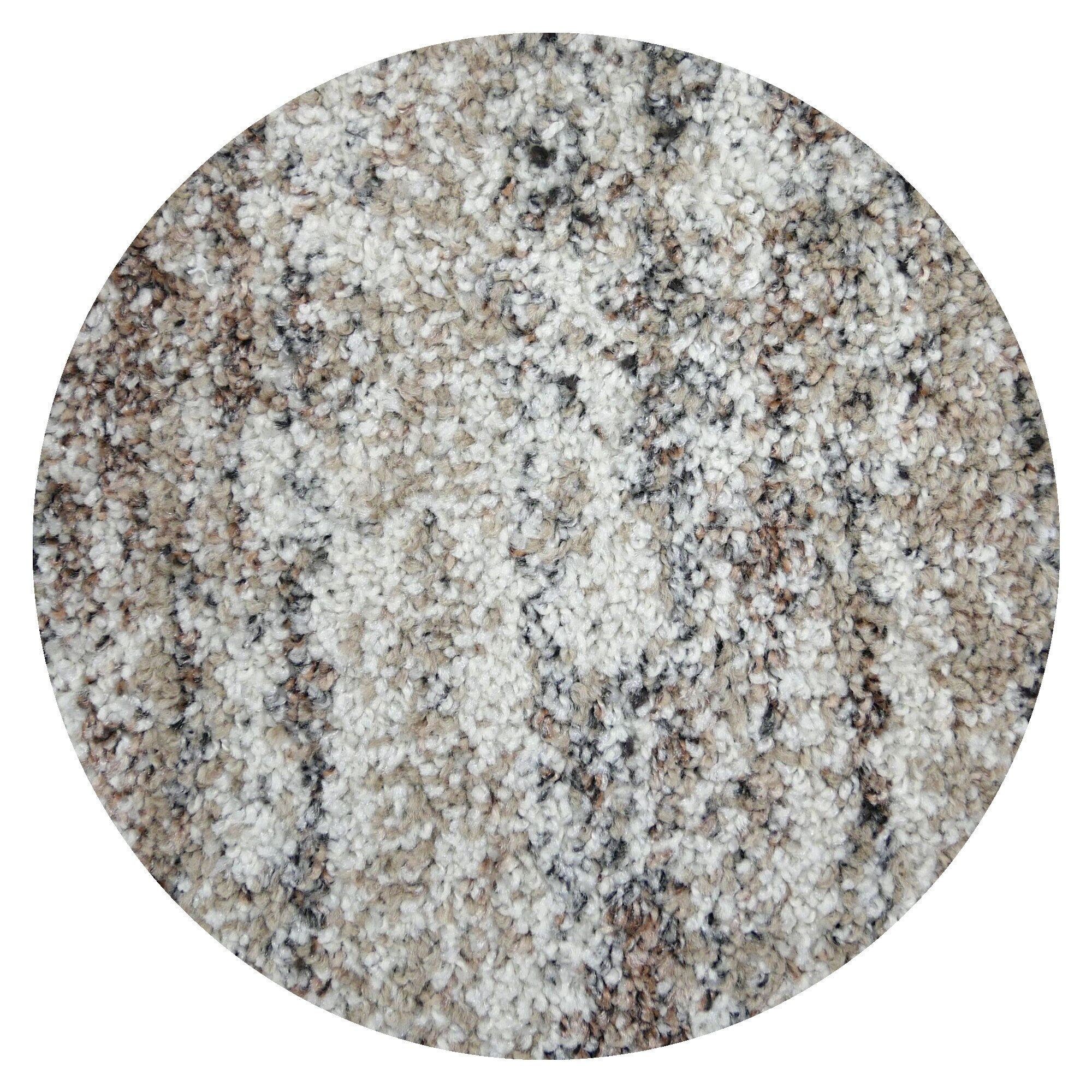 Vloerkleed Malta Beige Multicolor - rond