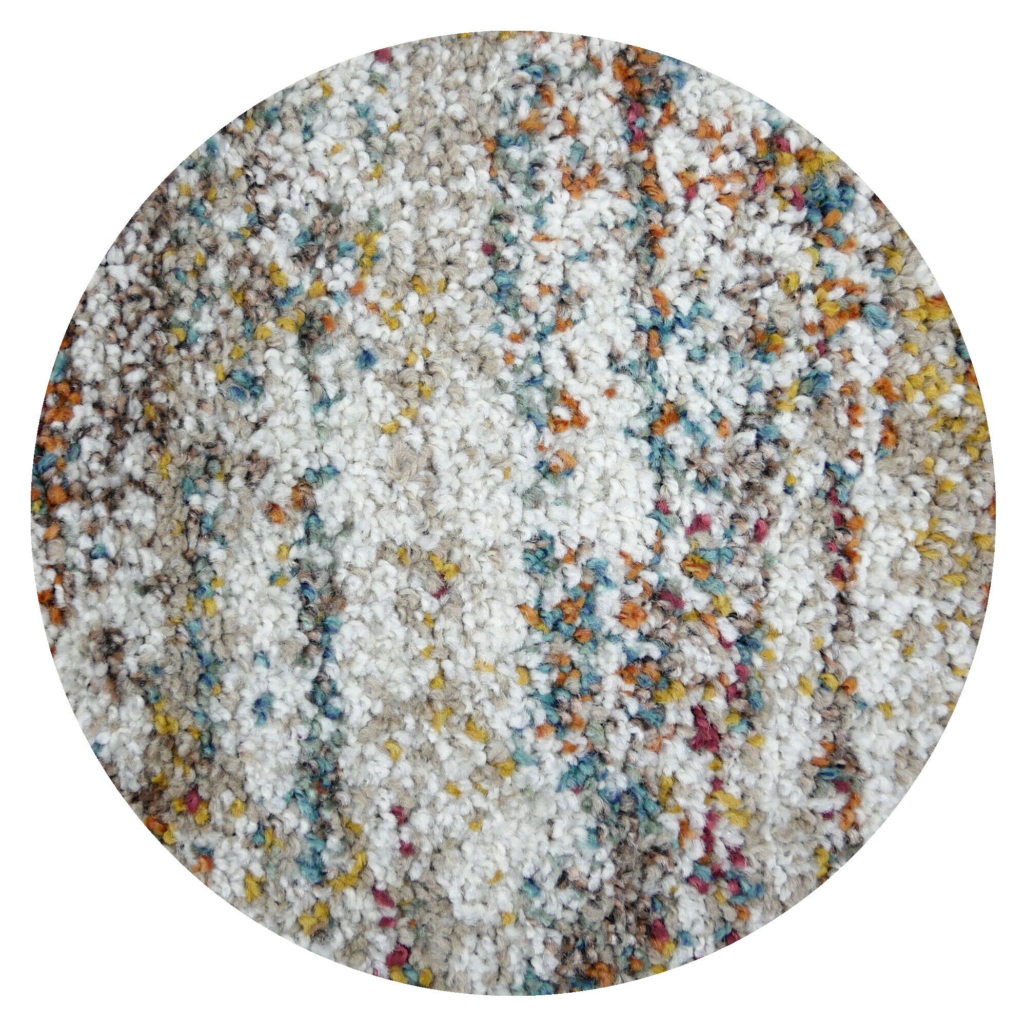 Vloerkleed Malta Multicolor - rond