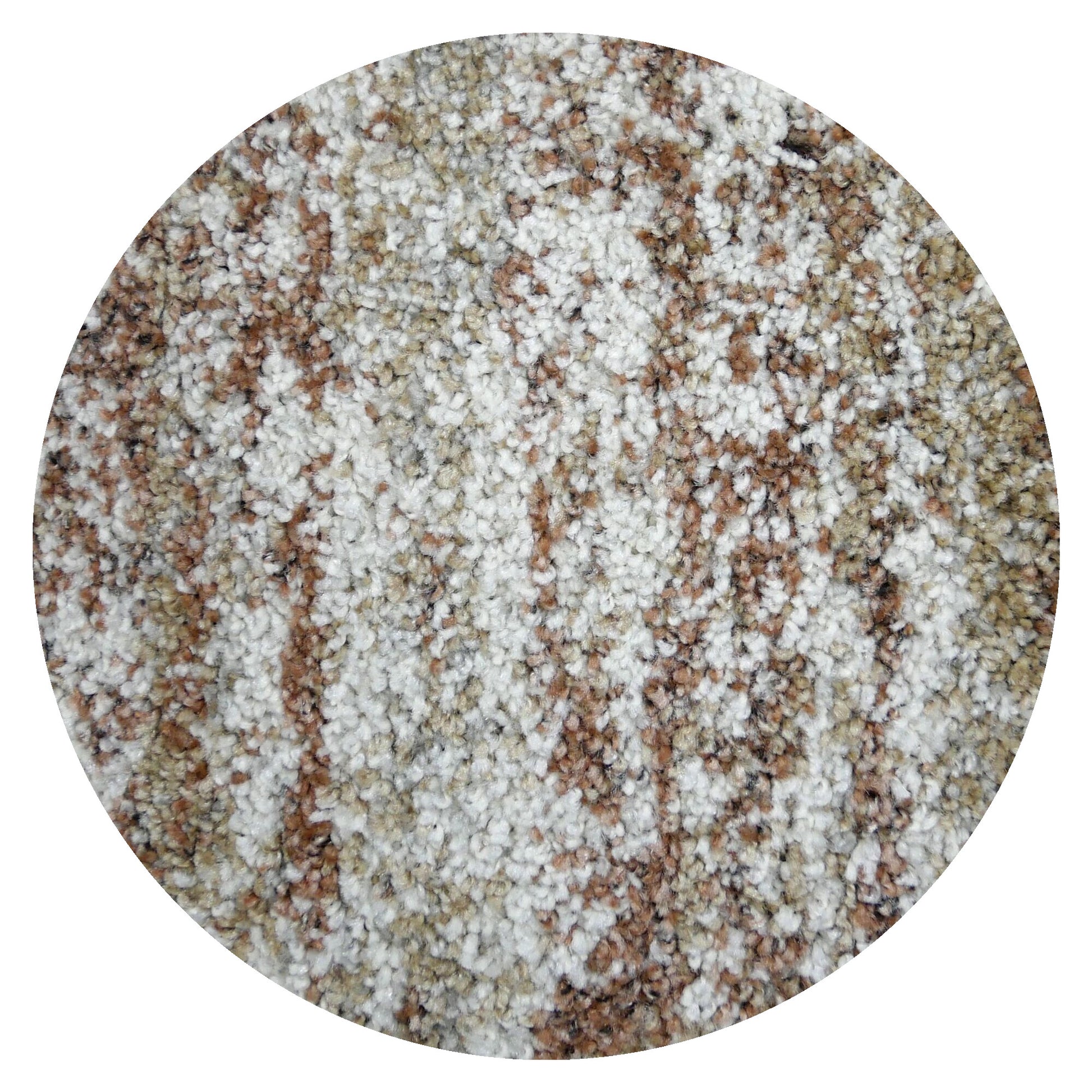 Vloerkleed Malta Terracotta Multicolor - rond