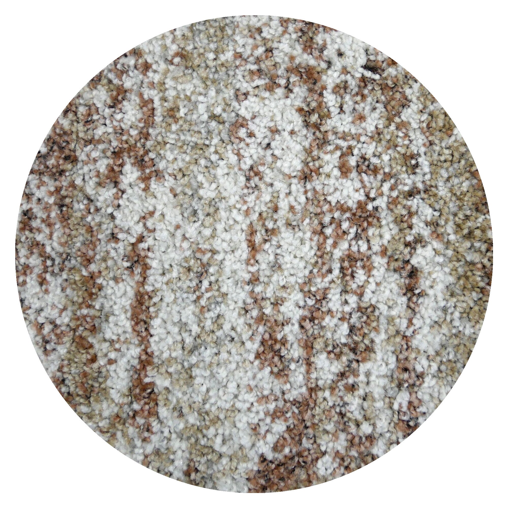 Vloerkleed Malta Terracotta Multicolor - rond