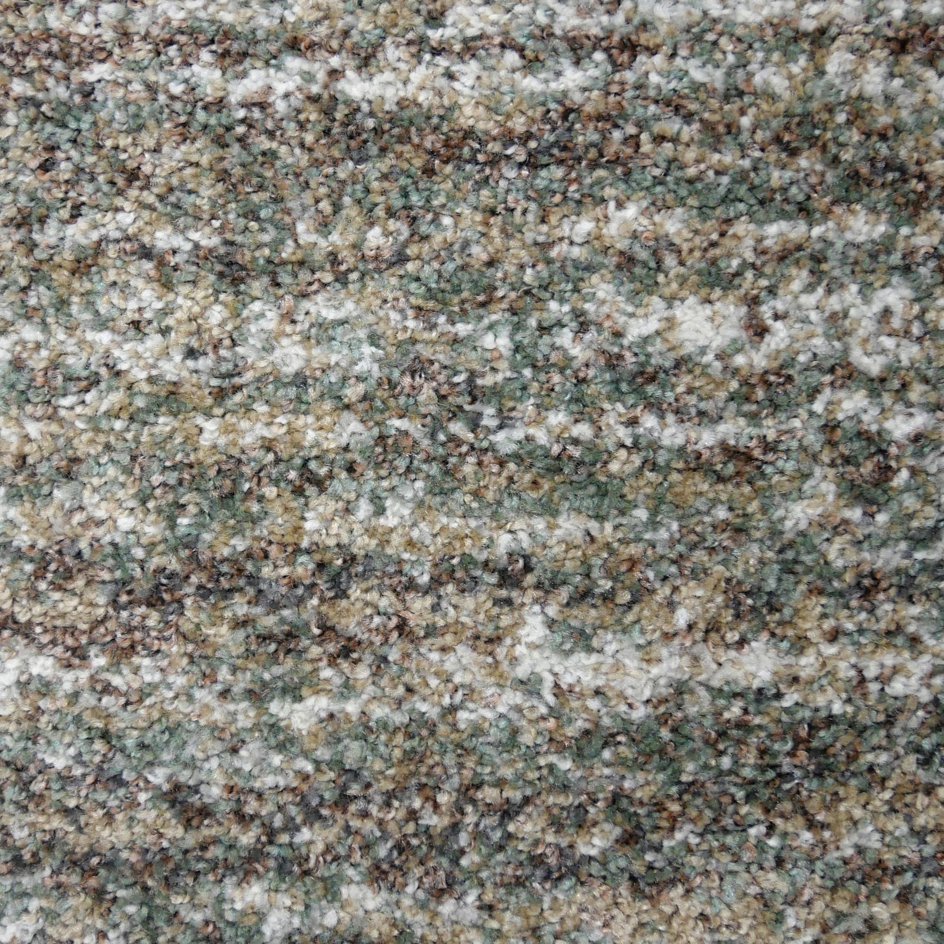 Vloerkleed Manchester Groen Multicolor - vlak