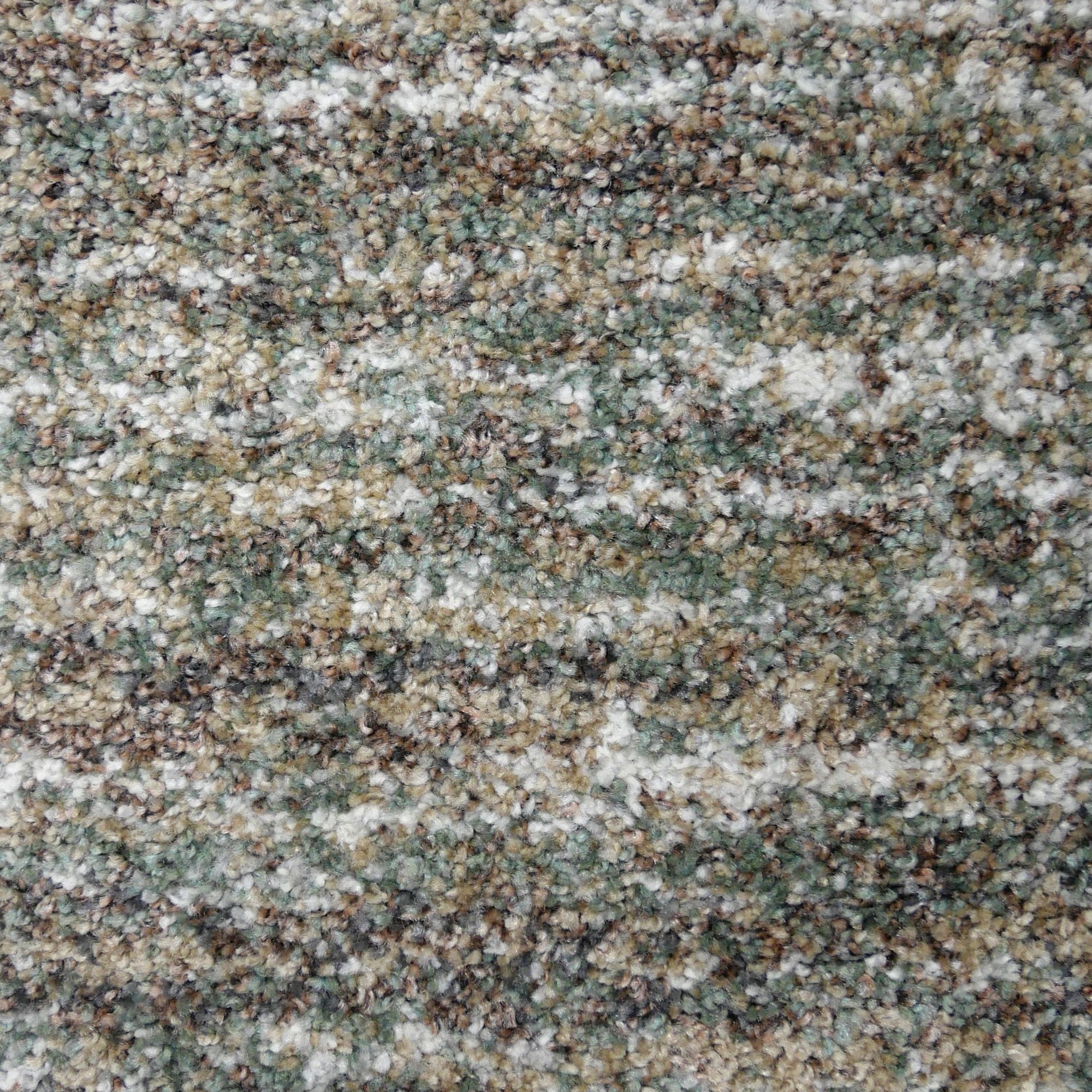 Vloerkleed Manchester Groen Multicolor - vlak