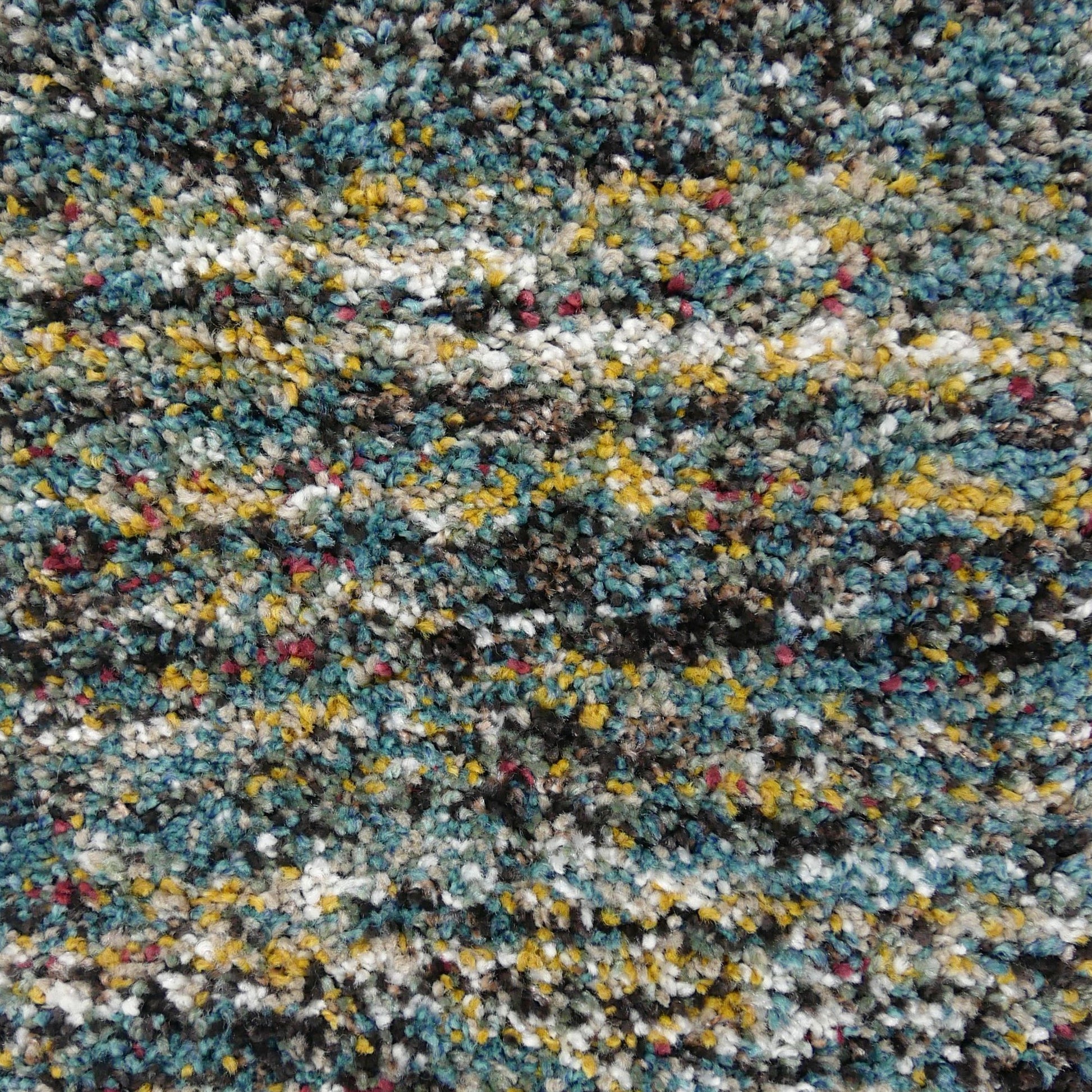 Vloerkleed Manchester Petrol Multicolor - vlak