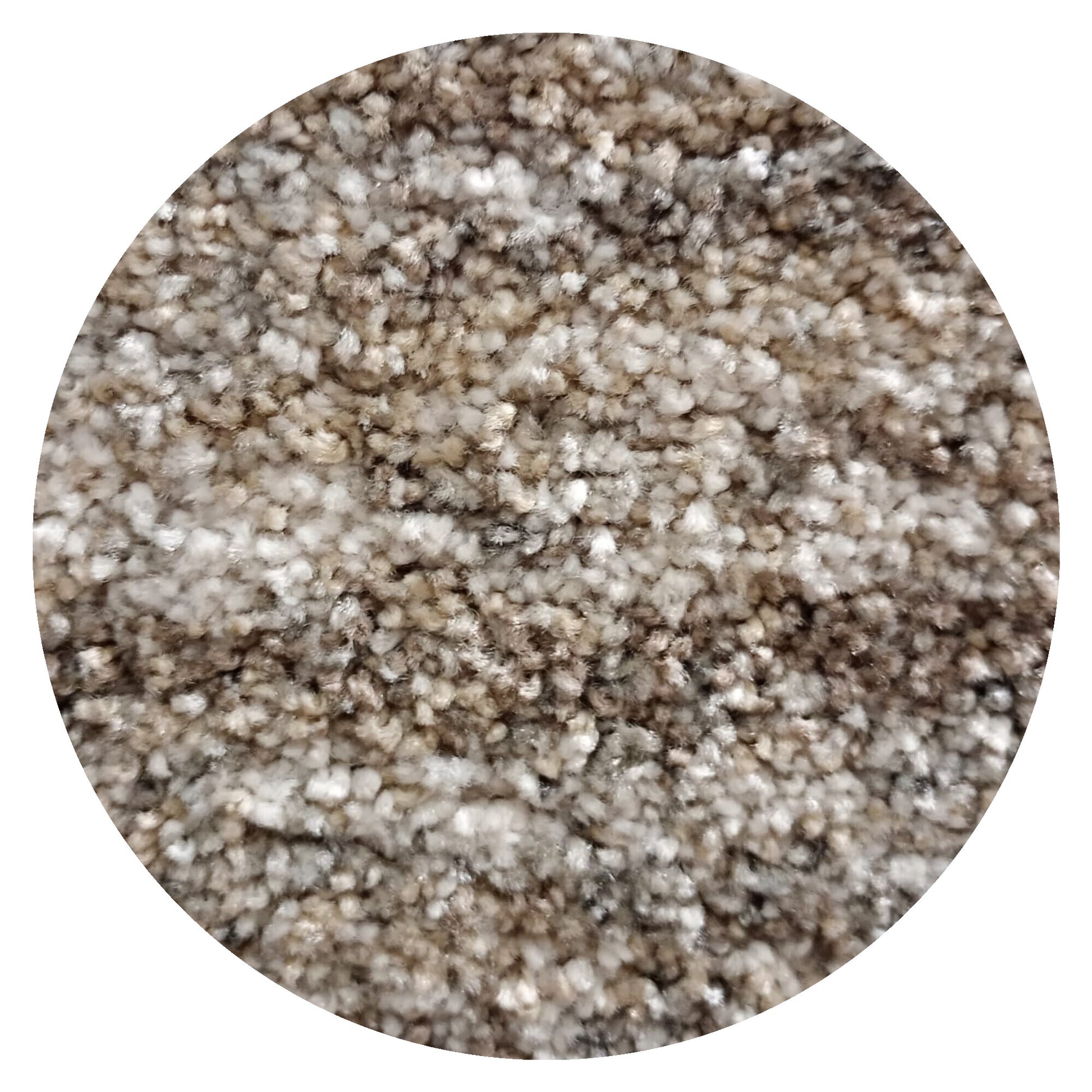Vloerkleed Manchester Taupe - rond